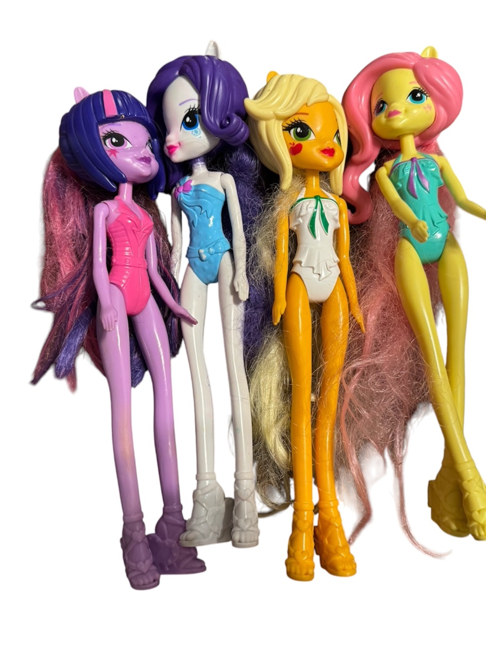 Hasbro 2014  My Little Pony Equestria Dolls 4 dolls